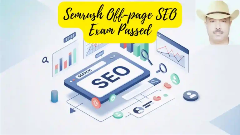 OFF-PAGE SEO CERTIFICATE